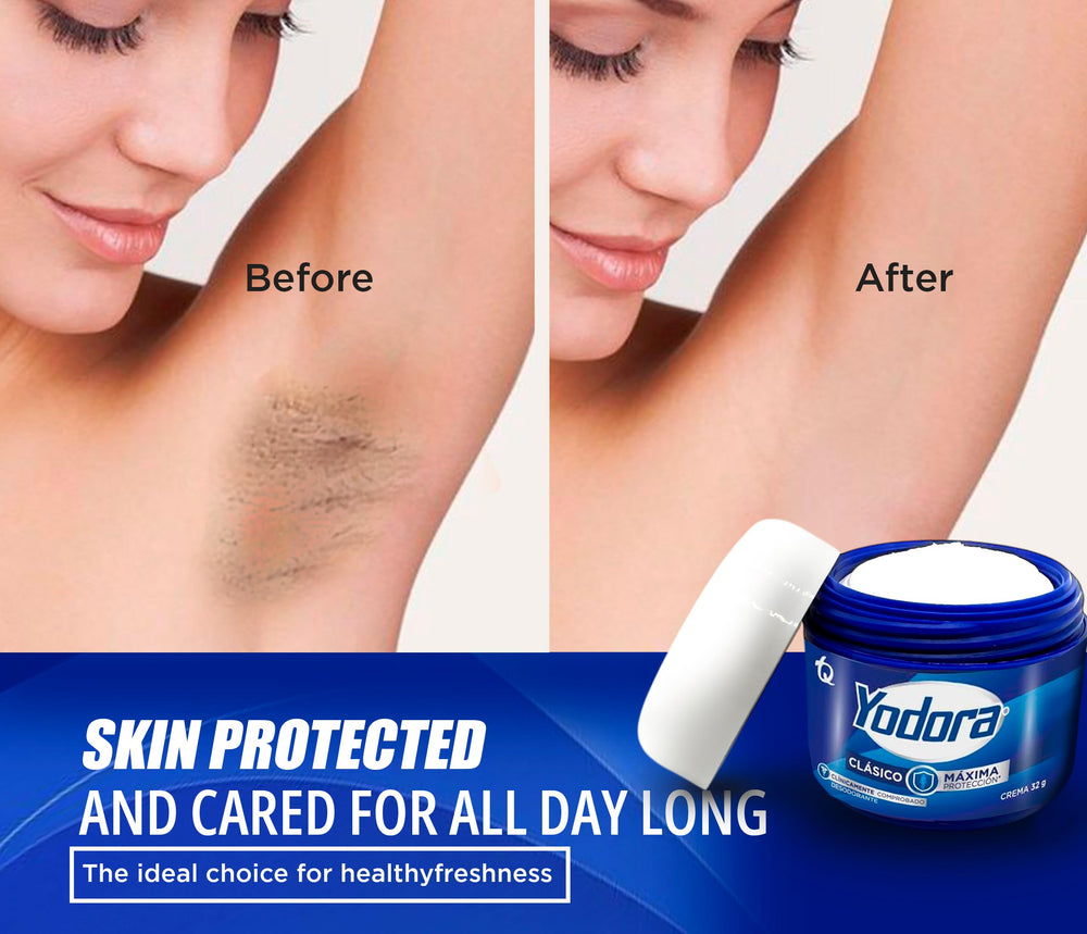 Yahve Yodora Classique Déodorant crème, produit unisexe adapté à tous.
