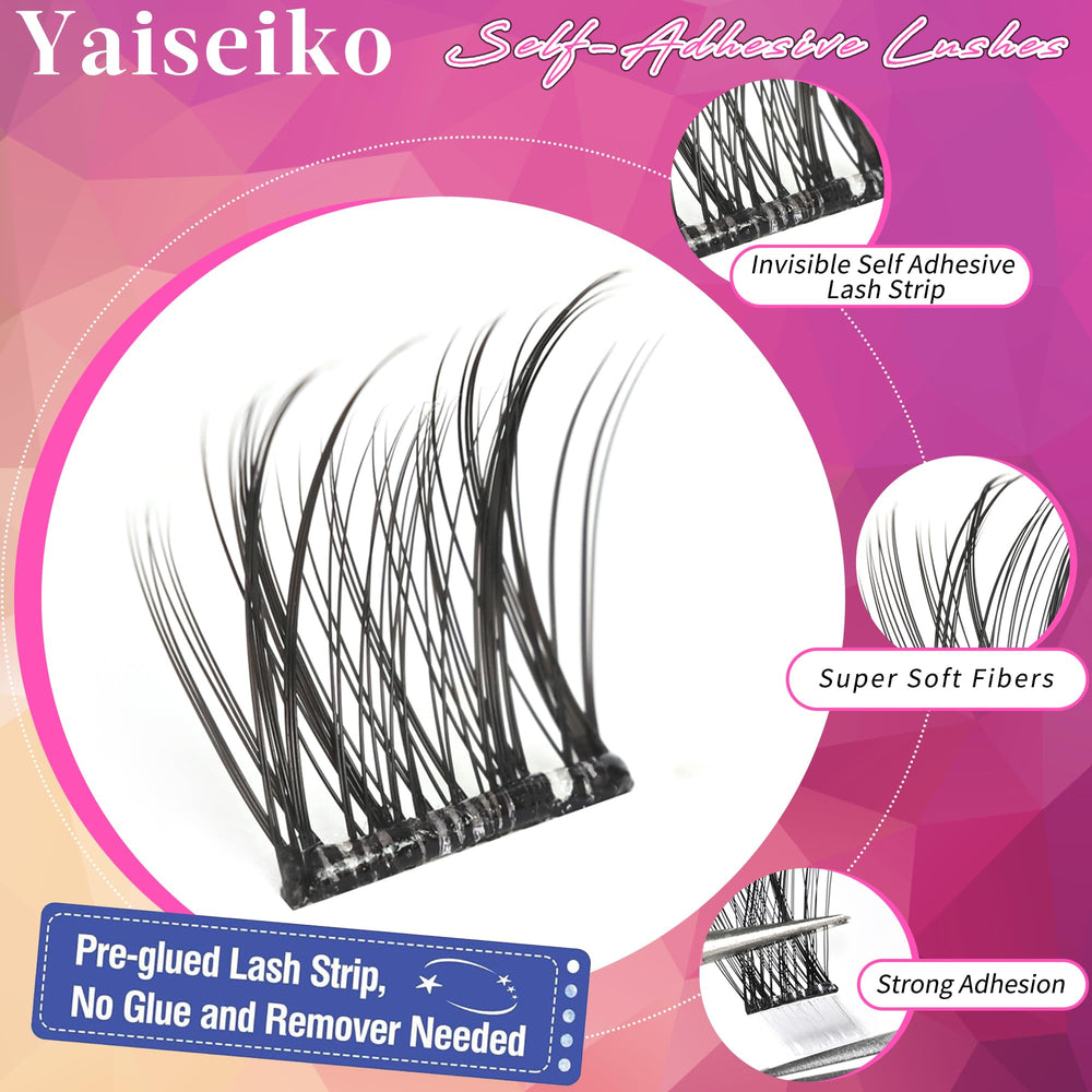 Yaiseiko cils effet plumeux – aspect naturel et rendu léger.