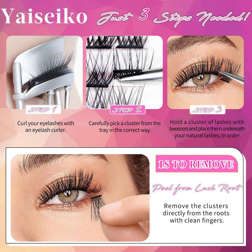 Réalisez facilement des looks variés avec Yaiseiko, du naturel au structuré.