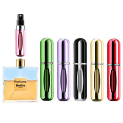 Atomiseur Yamadura portable 5 ml, ensemble de 5 couleurs, parfait pour le voyage.