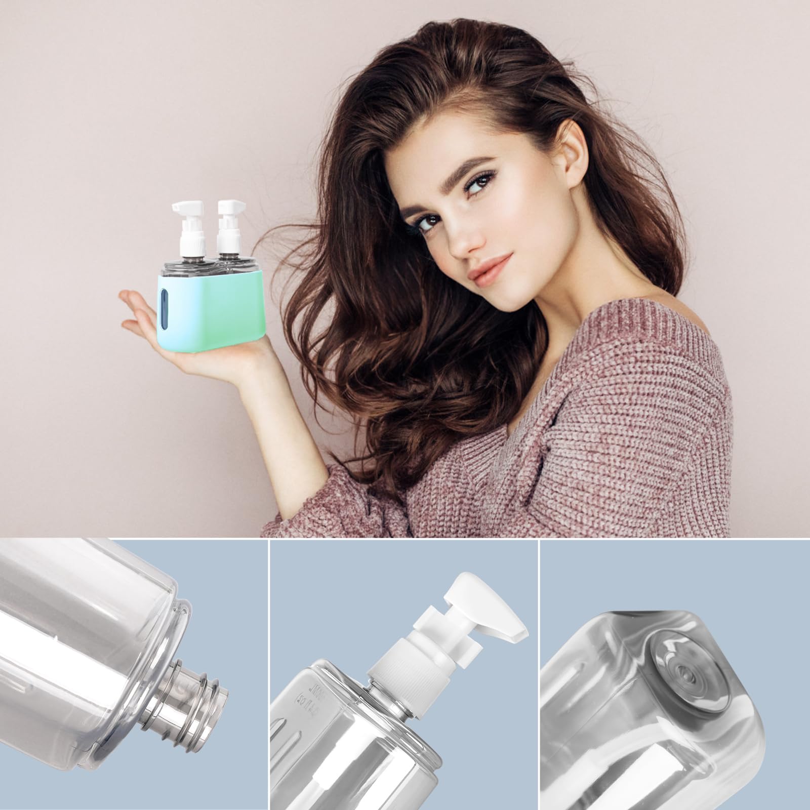 Yamadura Bouteilles sans BPA 100ml, sécurité et réutilisables pour plusieurs usages.