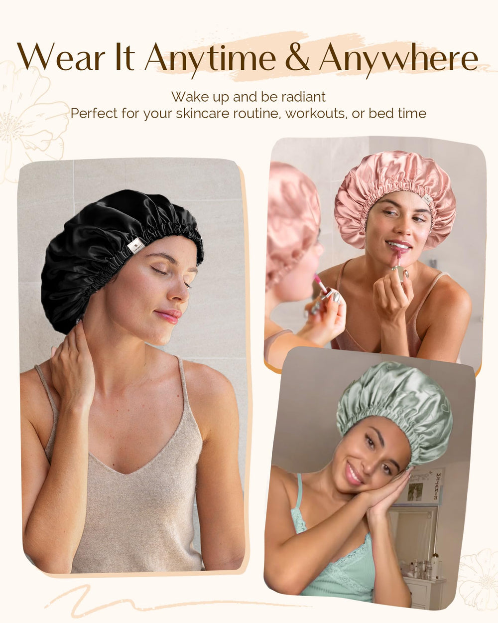 YANIBEST bonnet choix couleurs, plusieurs teintes pour matcher votre style.