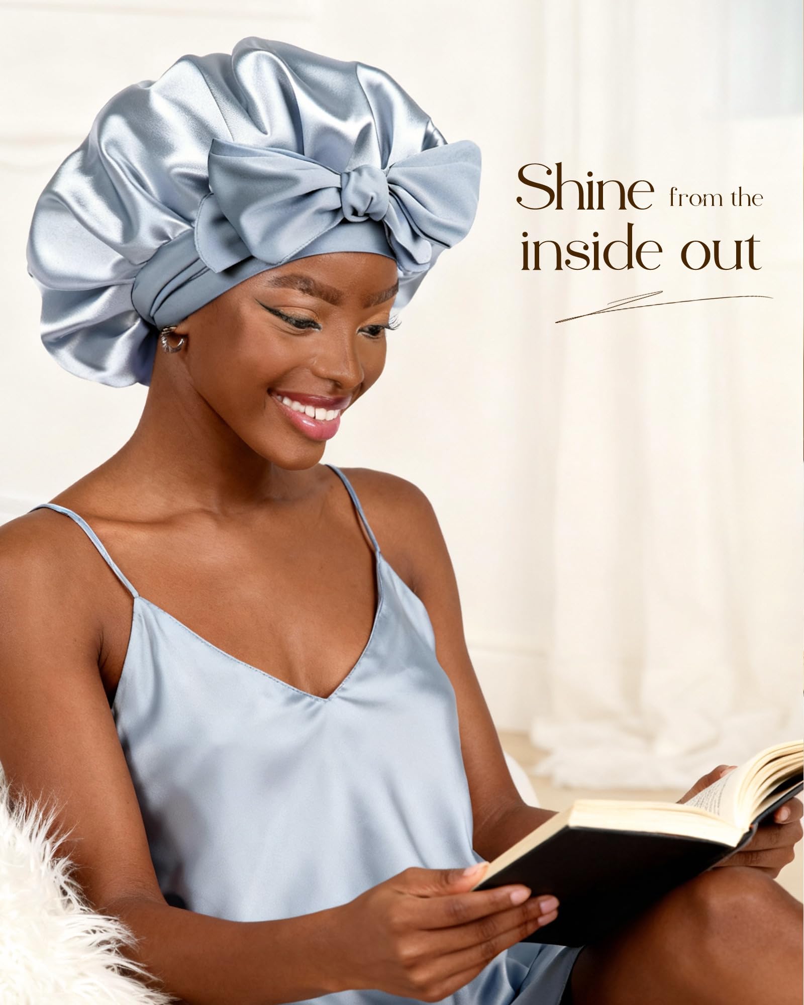 YANIBEST bonnet avec noeud avant, style polyvalent et ajustable.