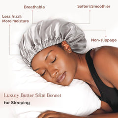 Bonnet Yanibest satin ajustable-elastique: ajustement sûr et confortable