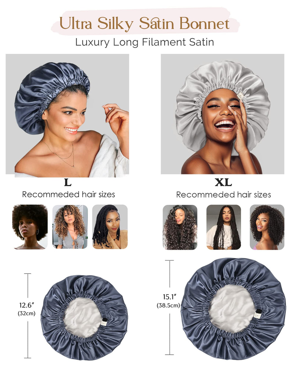 Bonnet Yanibest bleu-ash offrant confort et douceur nocturne