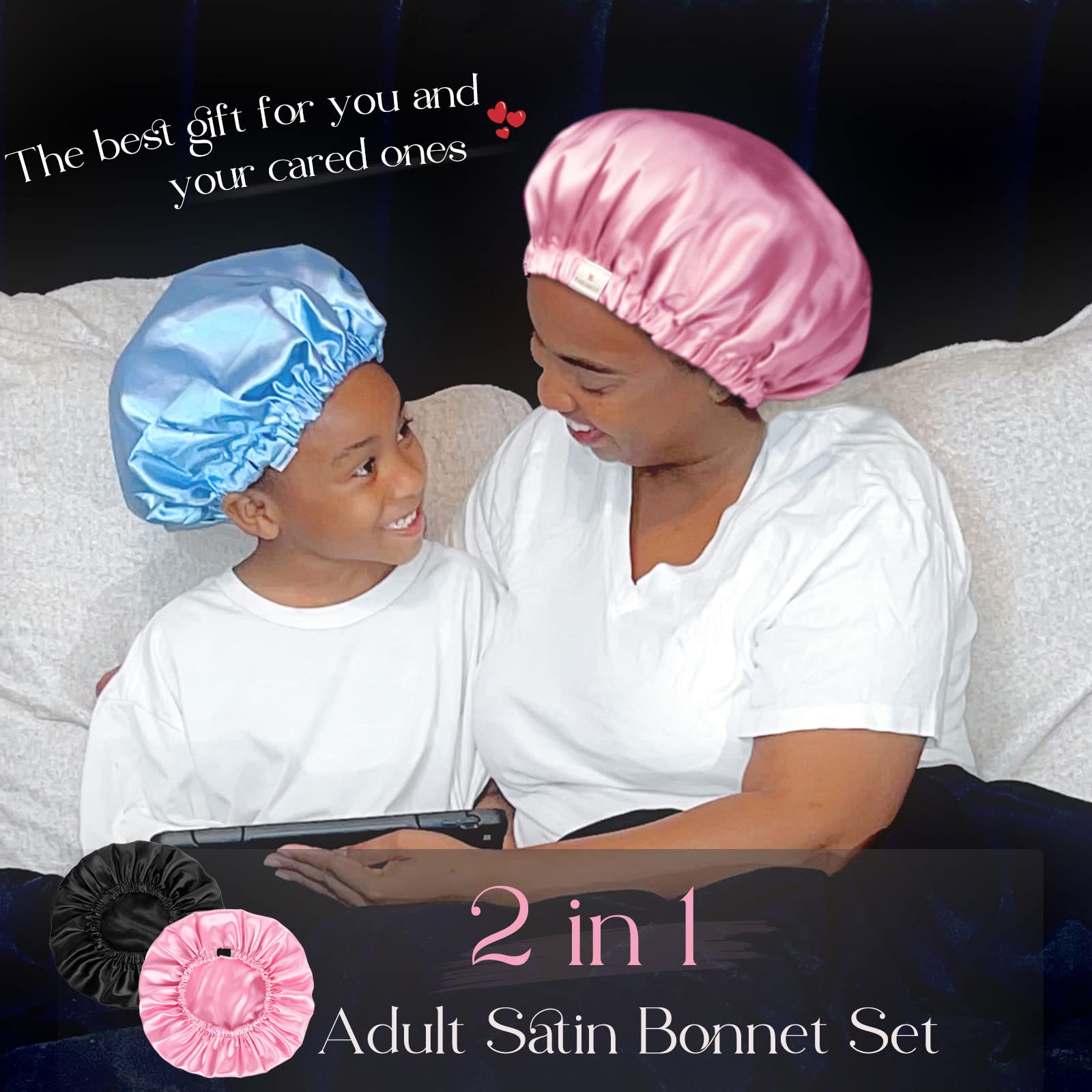 YANIBEST bonnet satin couleurs variees pour assortir votre style.