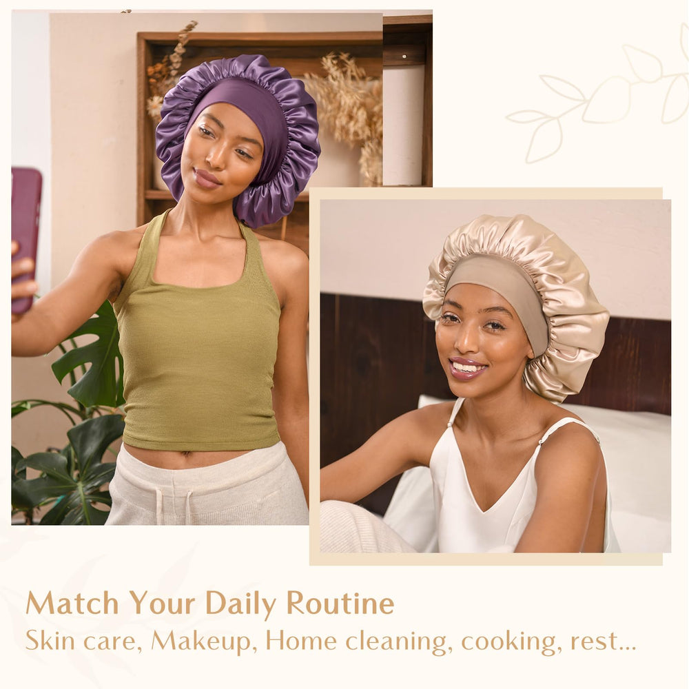 YANIBEST bonnet satin design luxe: élégant et pratique.