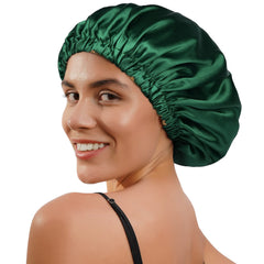Yanibest bonnet satin doux minimise les frottements nocturnes