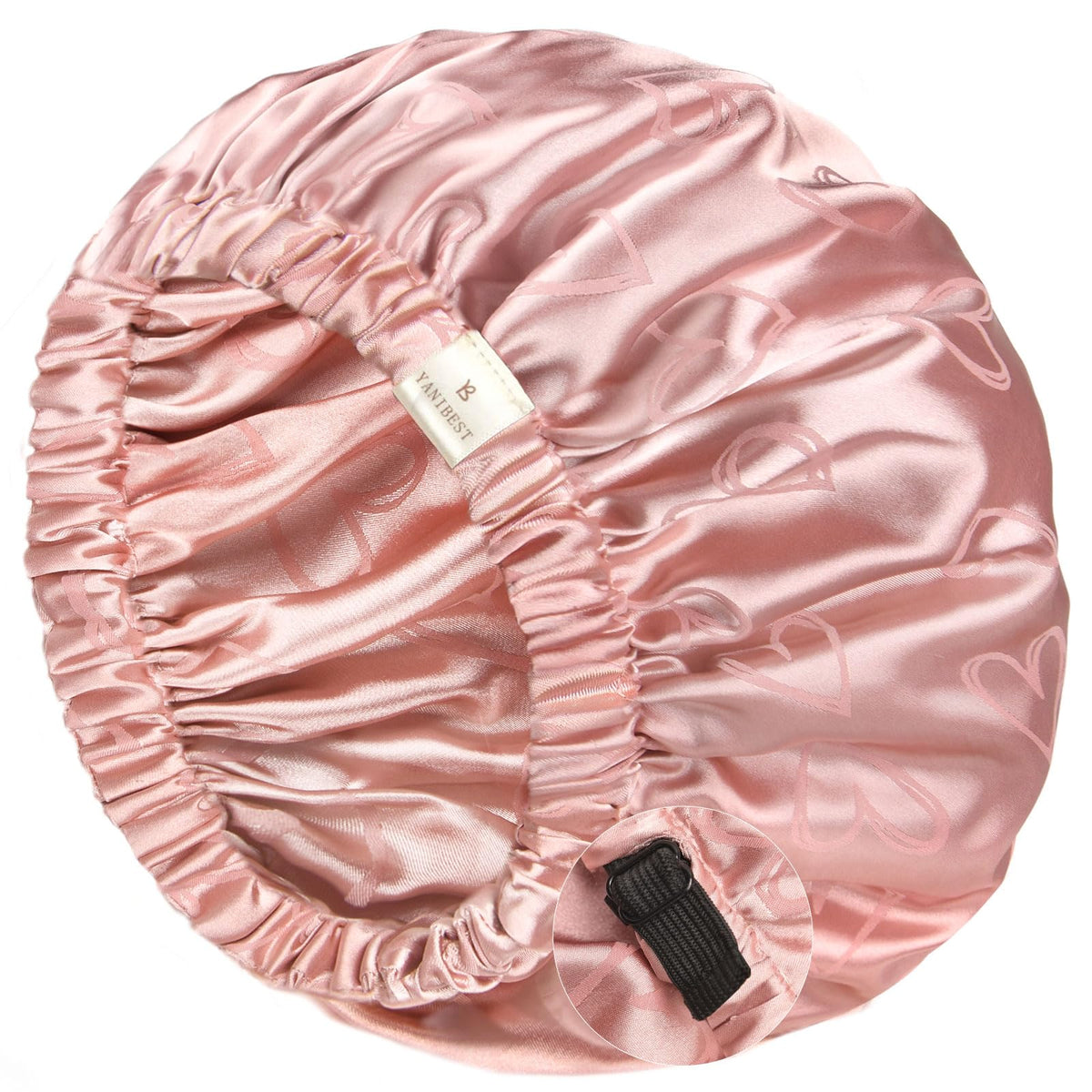 YANIBEST bonnet satin doux pour le sommeil, douceur et confort capillaire.