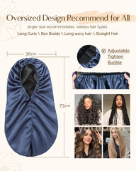 Yanibest bonnet satin utilisation soin visage marine pratique pour la routine beauté nocturne.