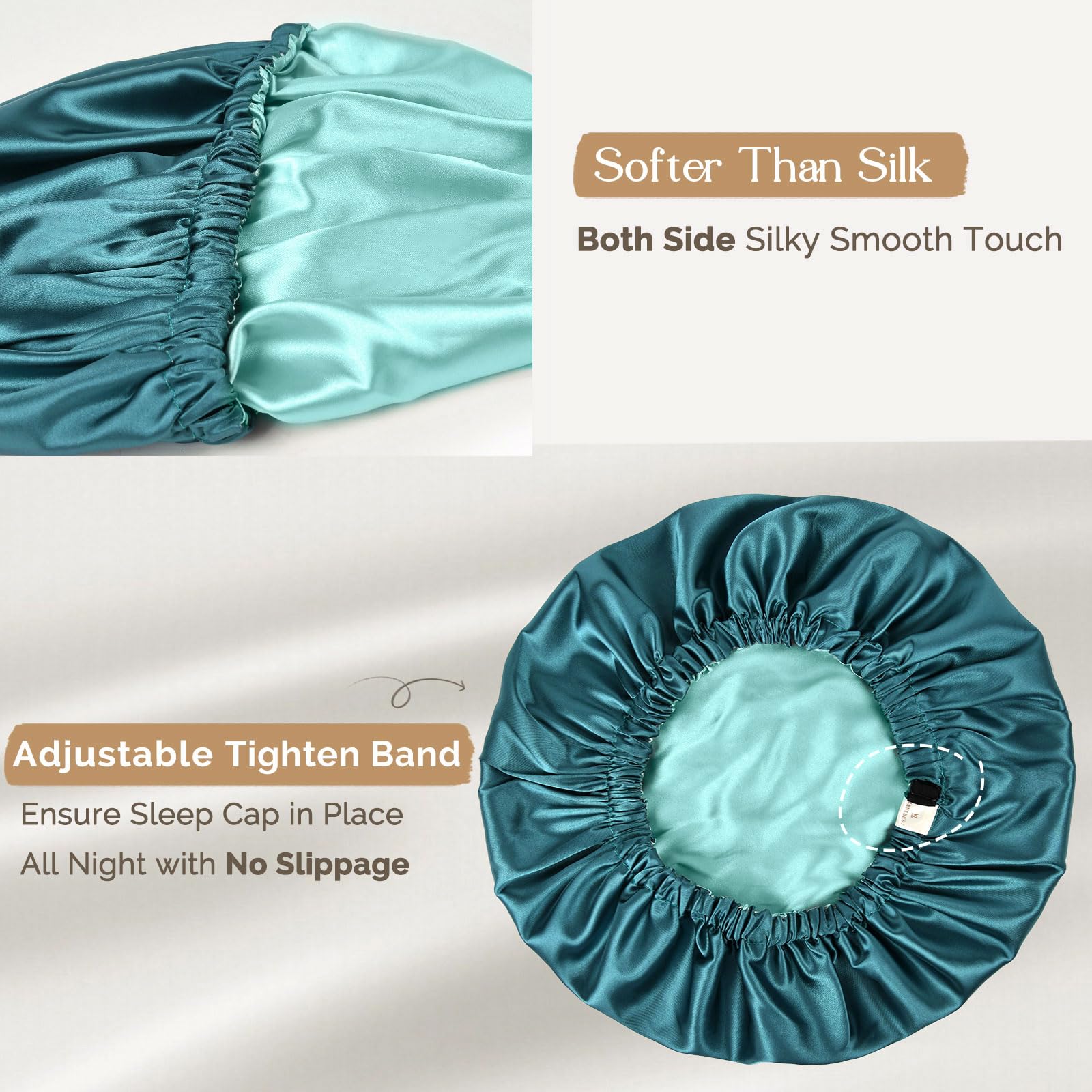 Yanibest Bonnet Utilisation Polyvalente convient au lavage, soin et maquillage.