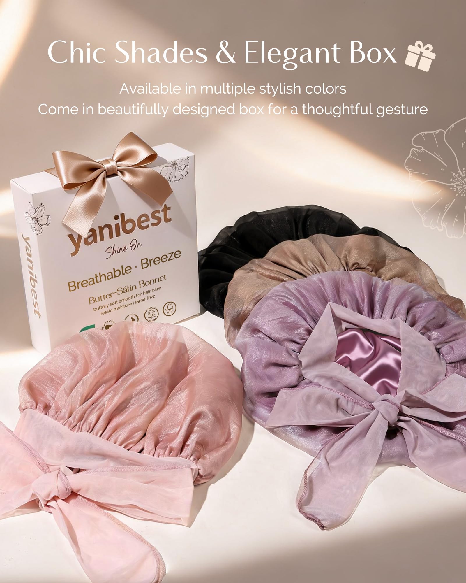Yanibest bonnet-usage-quotidien-soin-visage rose facilite la routine beauté.