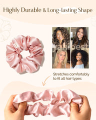 Yanibest élastiques satin en usage quotidien, accessoire chic et pratique.