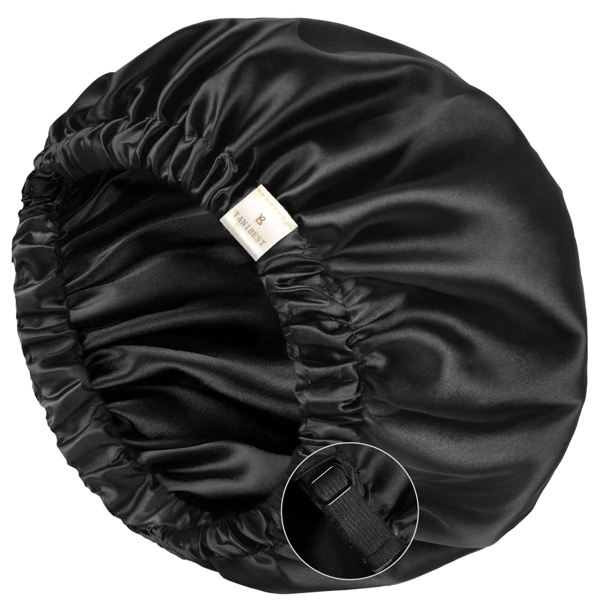 Yanibest bonnet satin dormir-confort, douceur nocturne pour cheveux.