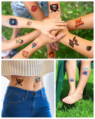 YanZonic tatouages baseball rose et glace, prêt pour les activités collectives.