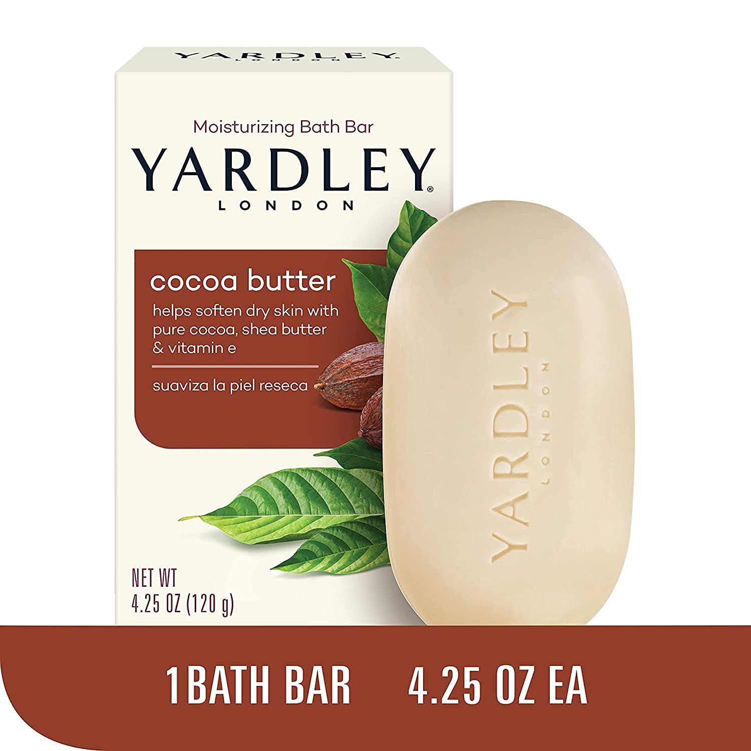 Texture onctueuse Yardley London pour soin quotidien apaisant.