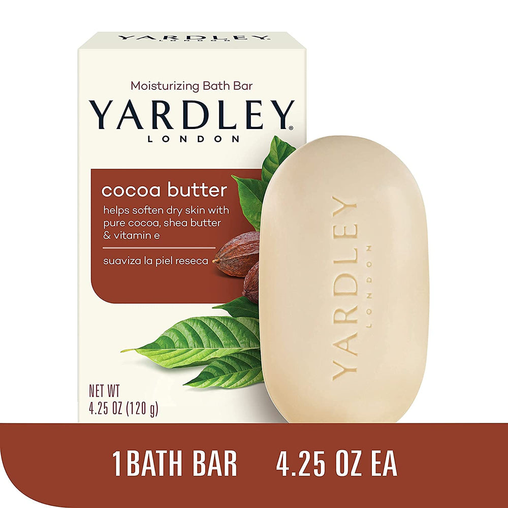 Texture onctueuse Yardley London pour soin quotidien apaisant.