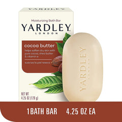 Texture onctueuse Yardley London pour soin quotidien apaisant.