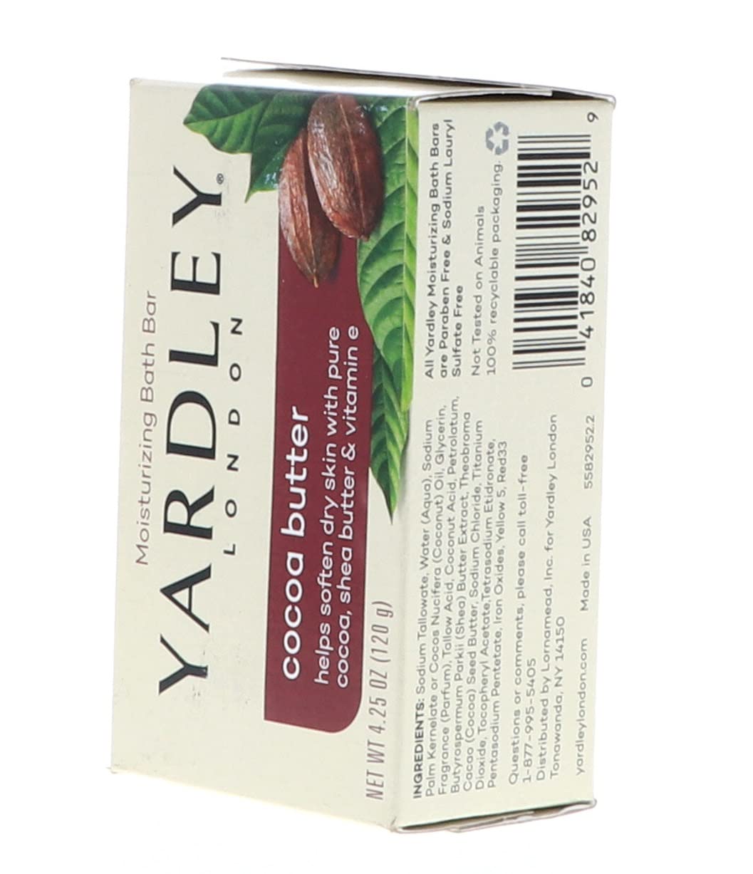Barre Yardley London utile pour peau sèche et douce.