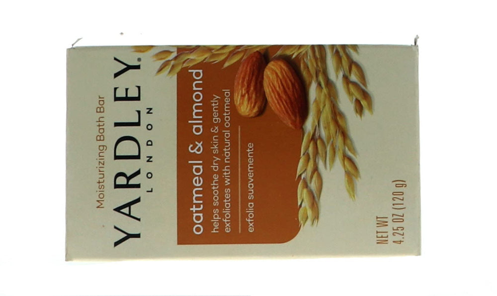 Morceaux d’amandes intégrés dans Yardley London, parfum subtil et riche.