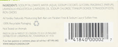 Savon Yardley London English Lavender - photo avec fleurs, évoquant un moment de détente aromatique.