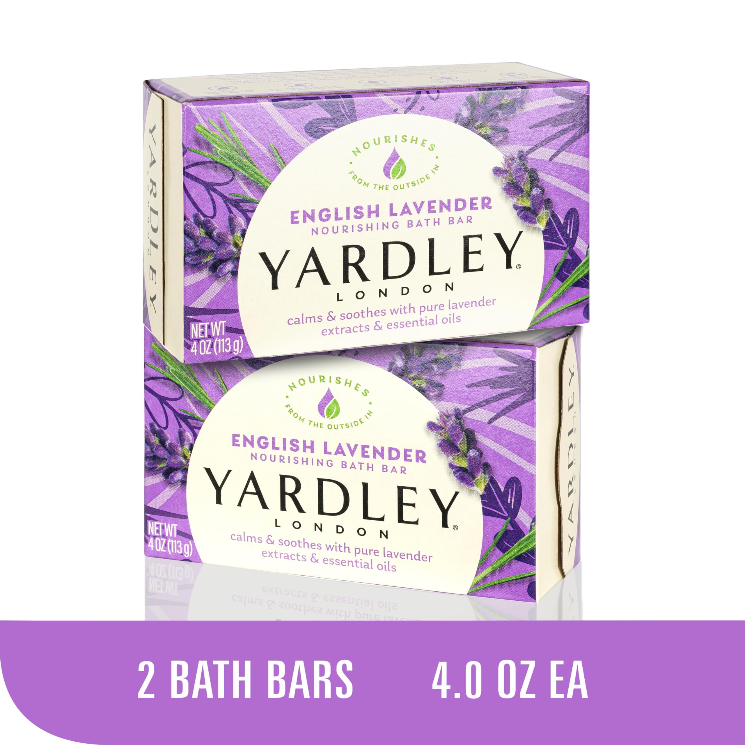 Pack de 10 barres Yardley London, pratique et économique pour la famille