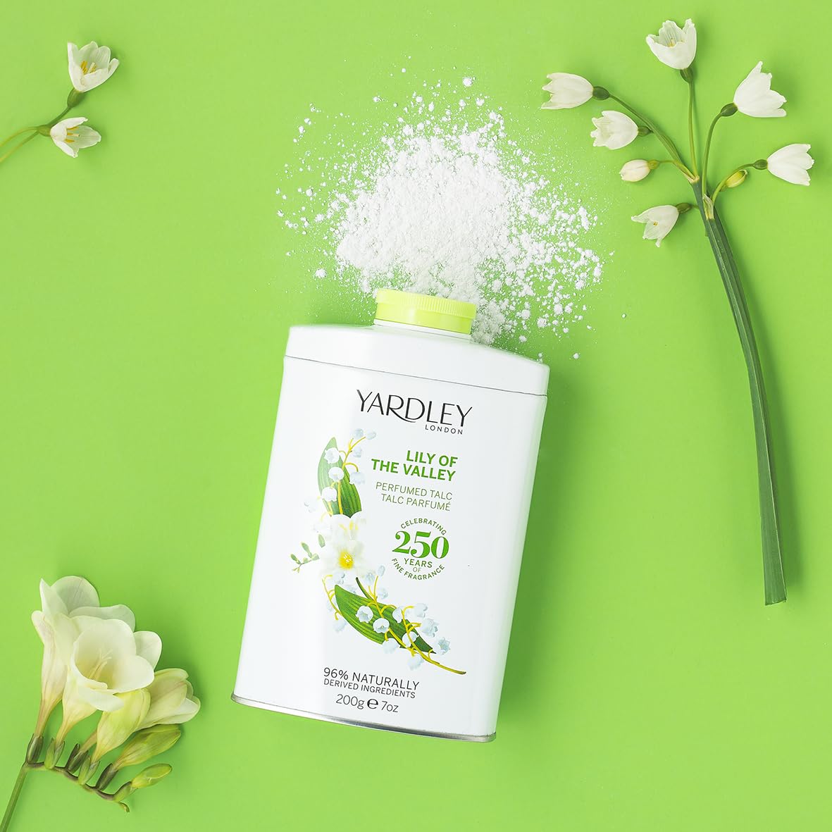 Parfum muguet délicat de Yardley London, notes de freesia et lavande