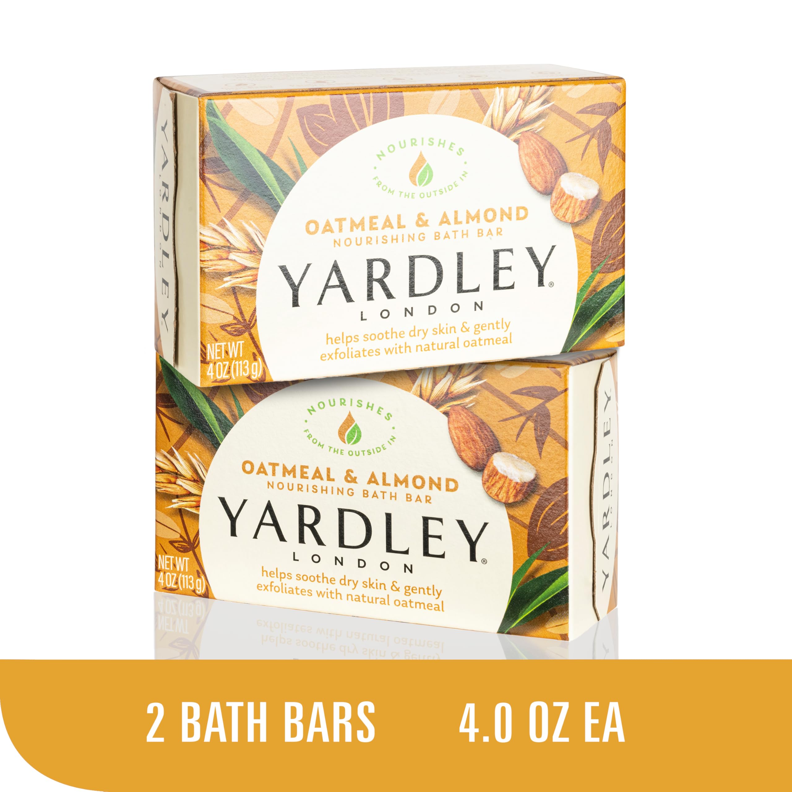 Savon Yardley London dans une boîte décorative, présentation élégante et expérience luxueuse