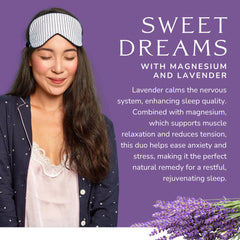 Crème YARELI lavande-sommeil, ambiance calmante pour le sommeil.