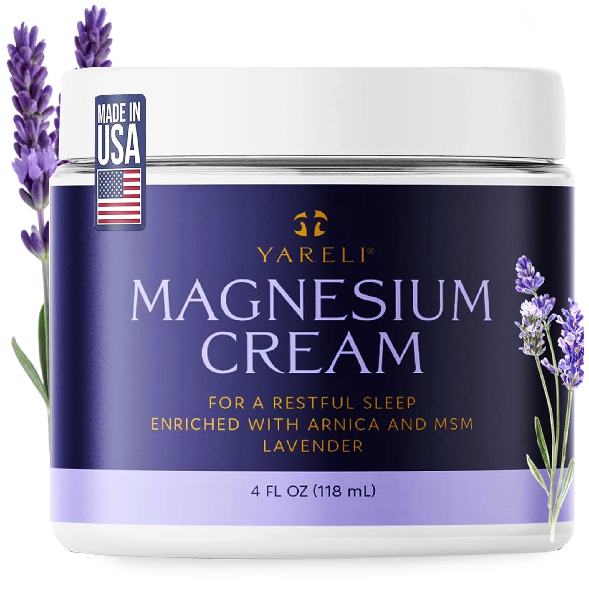 Crème YARELI magnésium-douleur-musculaire, soulage les muscles tendus.