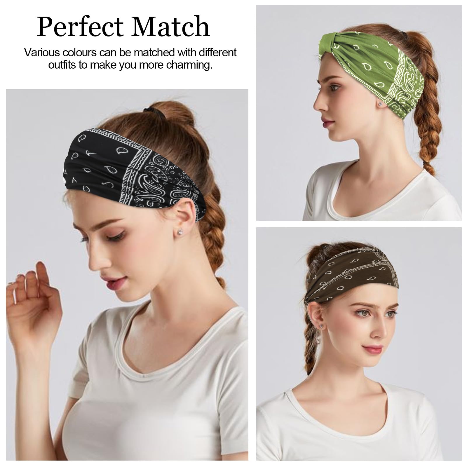 Kit YARIEW de 6 pièces, couleurs variées pour toutes les tenues.