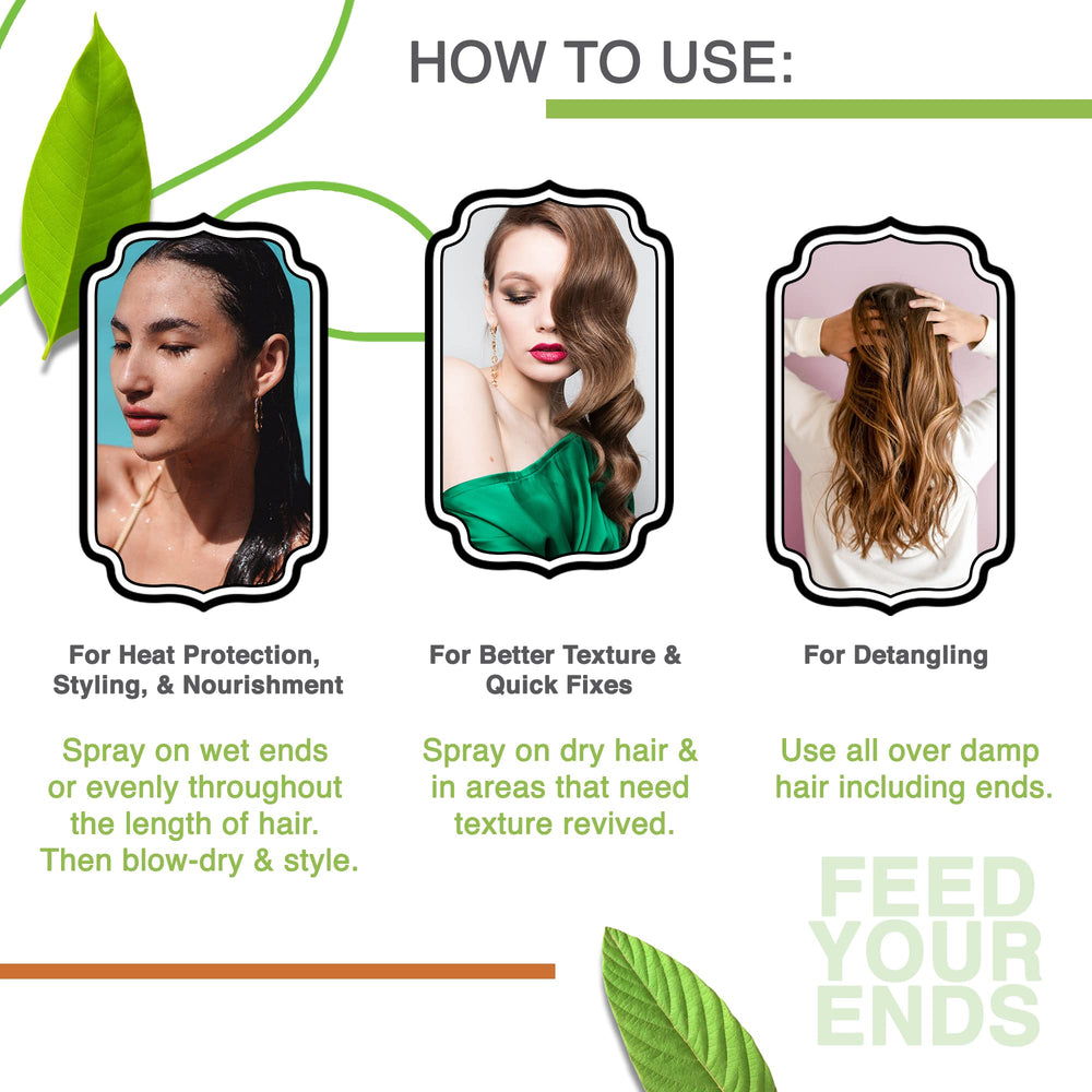 Yarok Feed Your Ends: rituel rapide pour démêler et protéger les cheveux.
