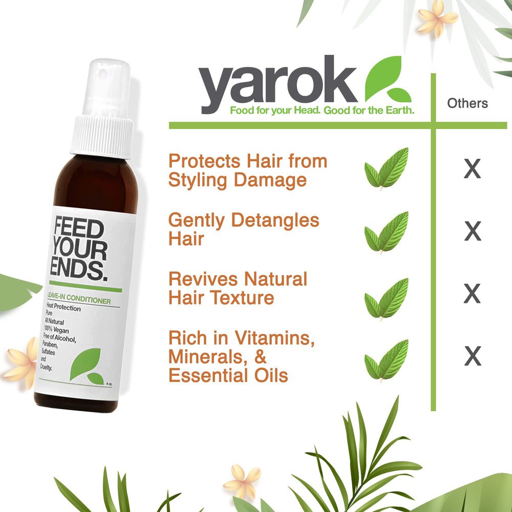 YAROK Feed Your Ends — protection contre la chaleur lors du coiffage.
