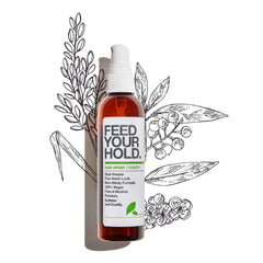 Yarok Feed Your Hold, spray coiffant en bouteille, fixations naturelles et durables.