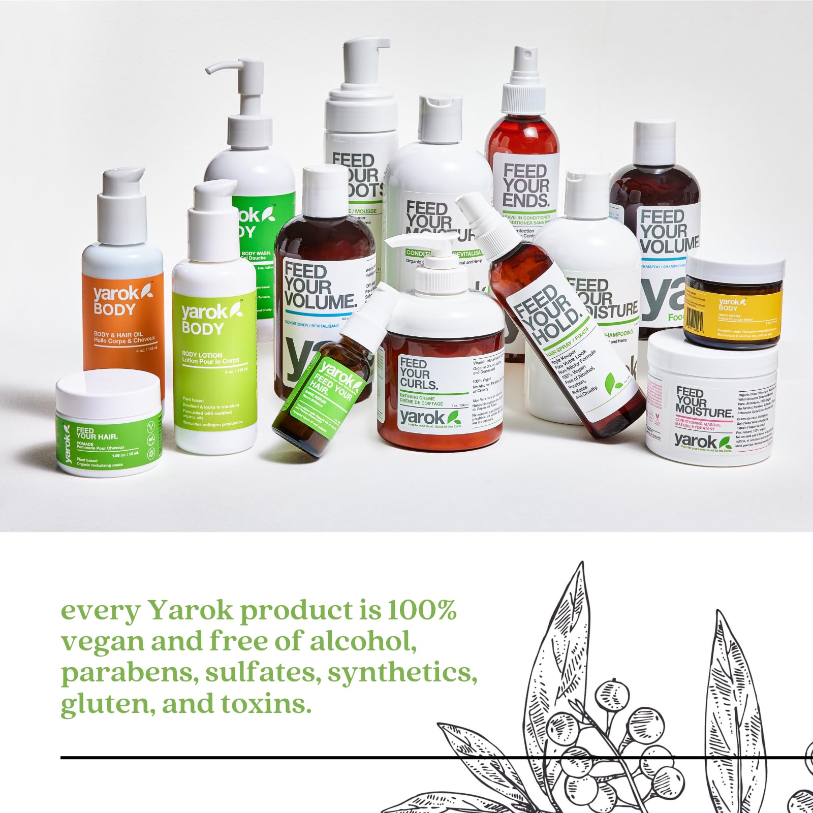 Yarok Feed Your Hold, usage quotidien, coiffage net sans résidus.