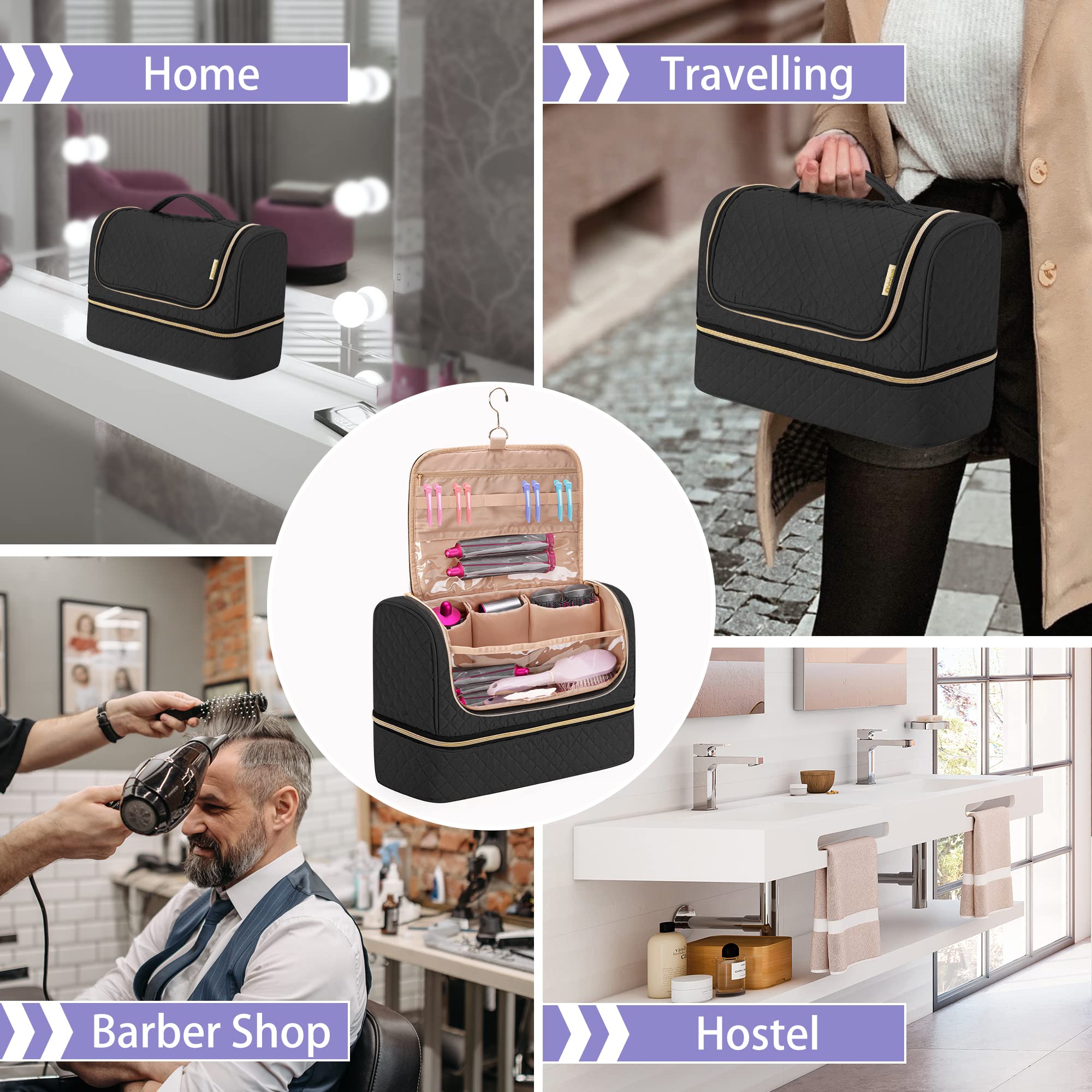 Sac Yarwo grande capacité – idéal pour voyage et organisation complète.