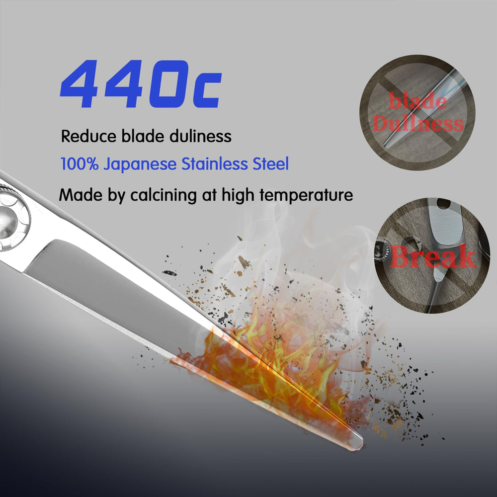 Lames en acier cobalt YASAKA pour une efficacité de coupe constante.