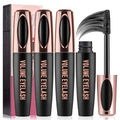 Mascara Yasovigi 4D Soie, pack trio, offre volume durable et regard intense.