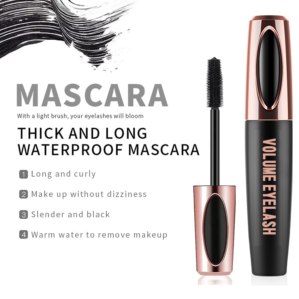 Volume et allongement des cils pour un regard plus spectaculaire.