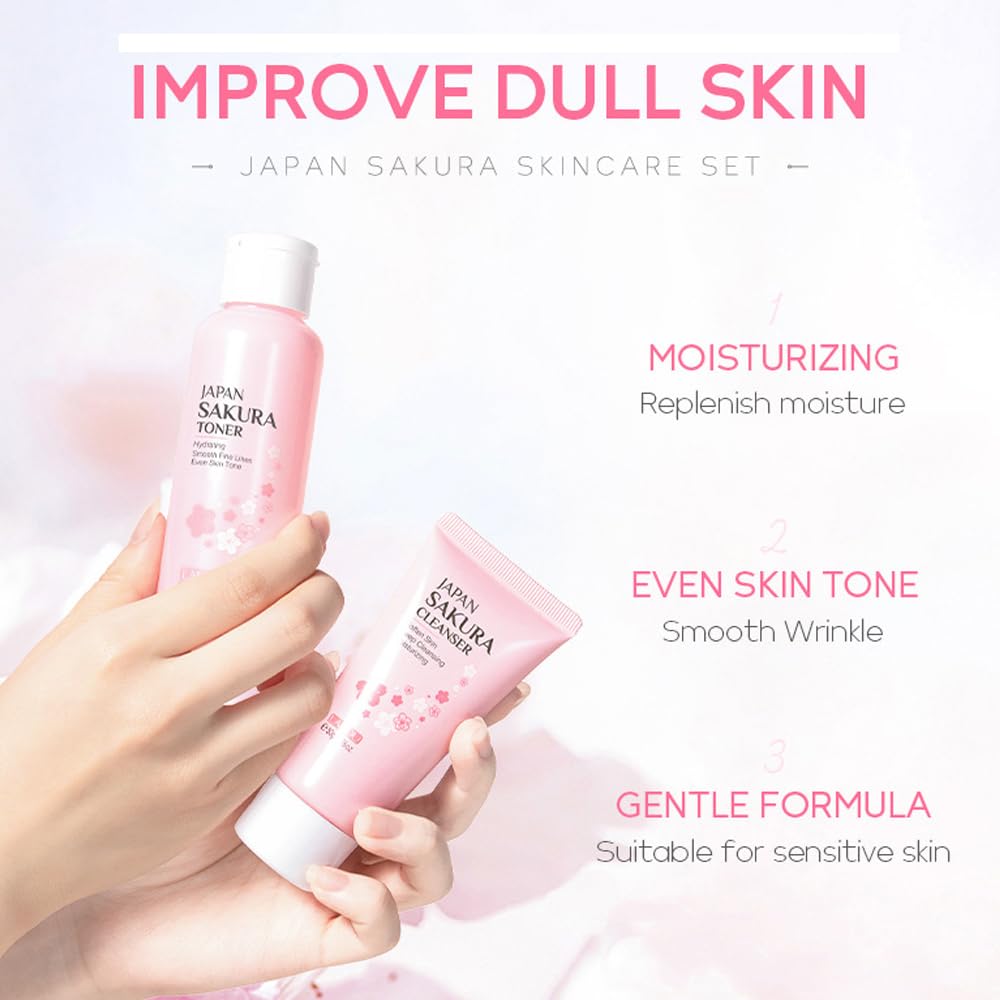 Yasovigi Sakura crème visage: hydratation quotidienne pour peau douce et confortable