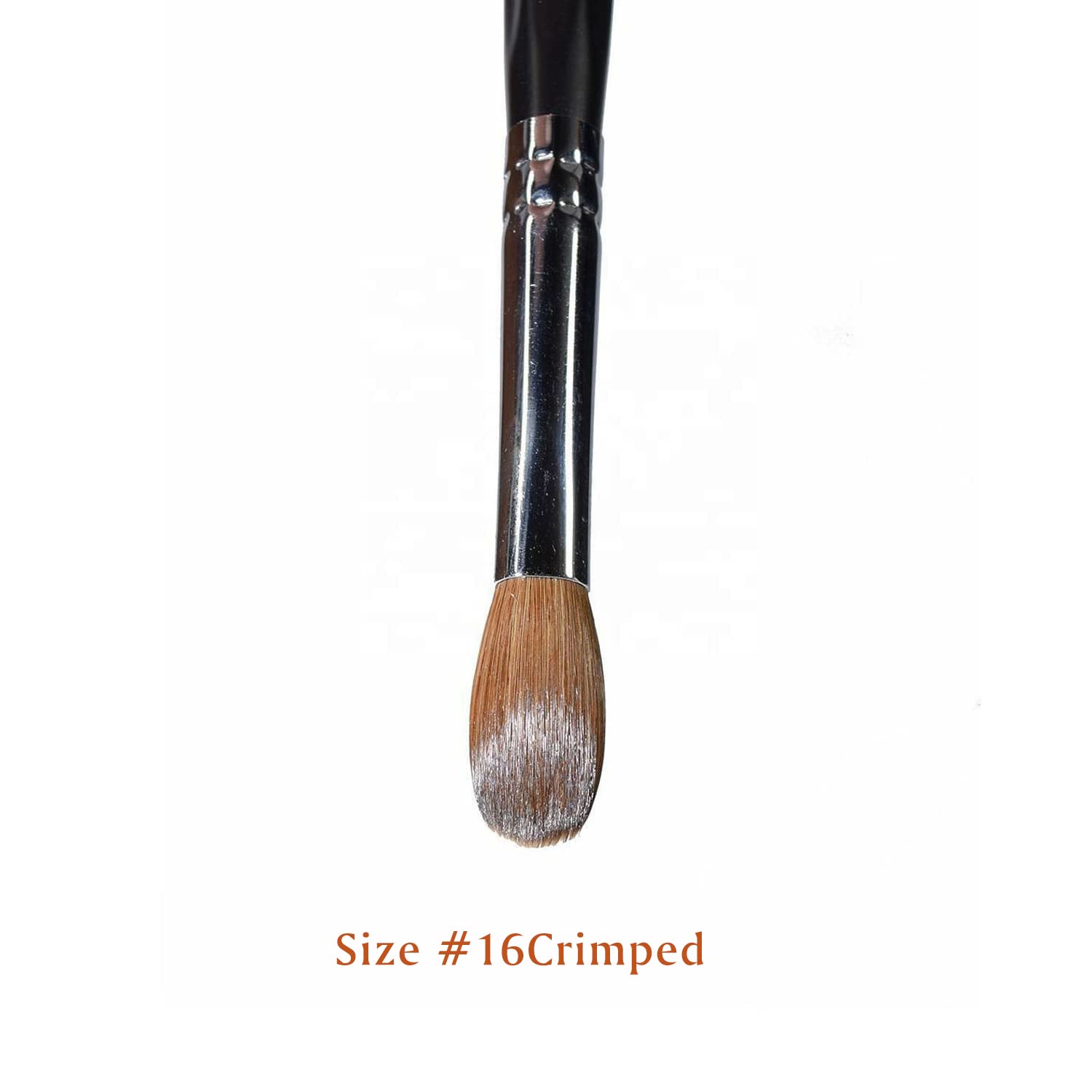 Brosse Yasterd, tête ovale crimpée, pour distribution homogène de la poudre.