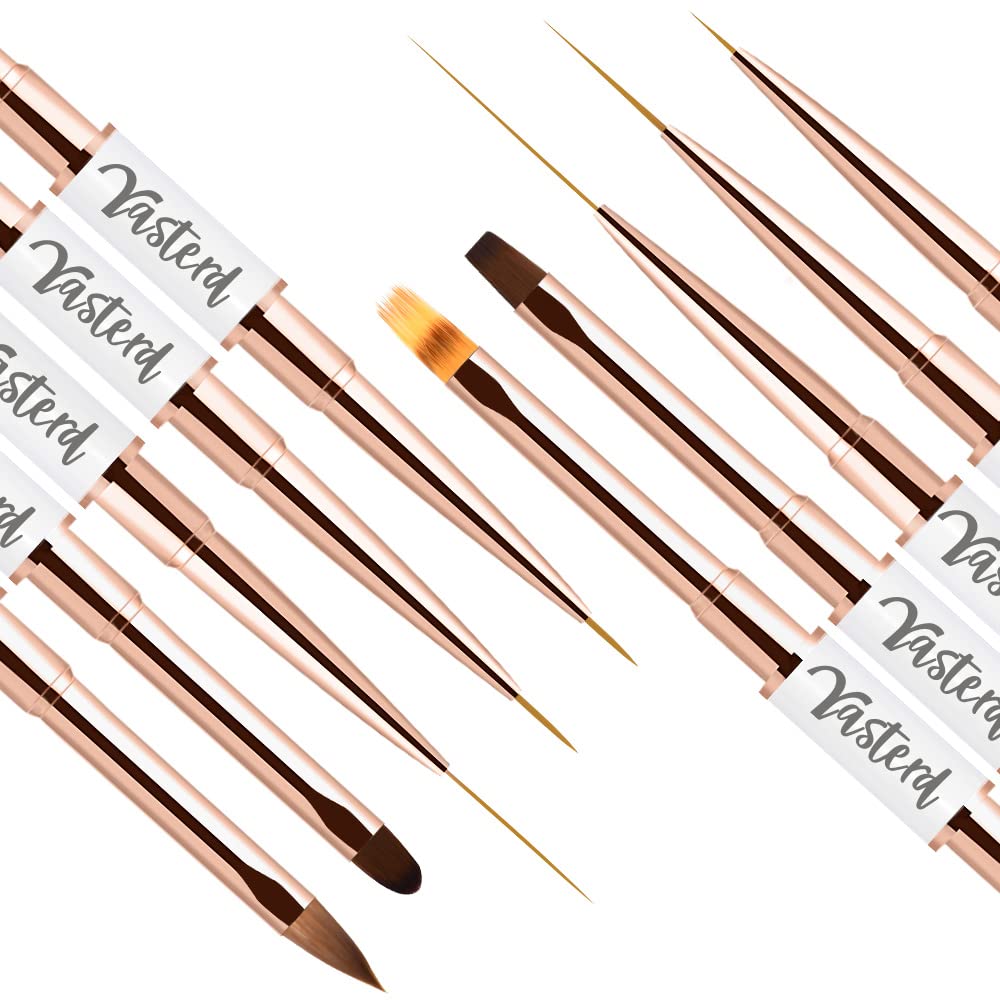 Pinceaux Yasterd avec 10 têtes variées pour détails fins.