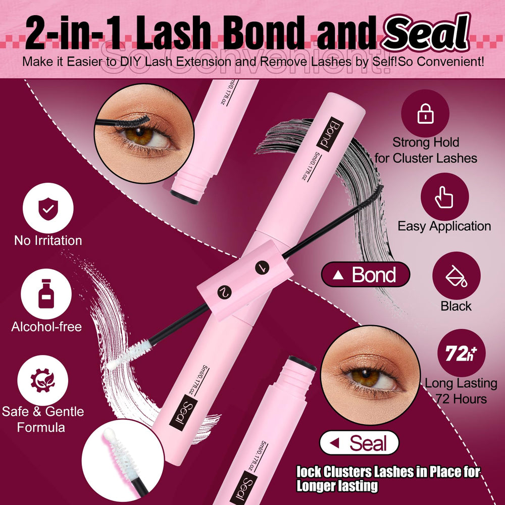 Yawamica 180 pièces cils extensions offre des styles variés.