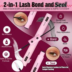 Yawamica 180 pièces cils extensions offre des styles variés.