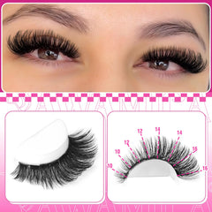 Yawamica adhésif et vernis de fixation pour cils, tenue renforcée.