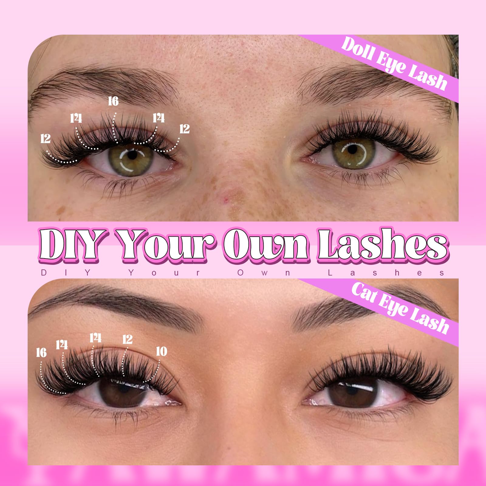 Yawamica amas-cils-c-curly-12mm permet une personnalisation subtile du regard.