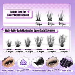 Yawamica bases cils bas 5–7 mm pour harmoniser le regard.