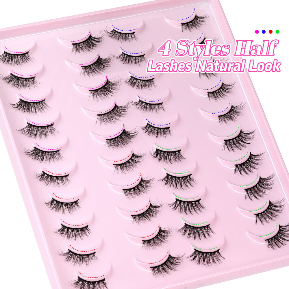 Yawamica cils demi-fouets, volume subtil qui sublime les cils existants.
