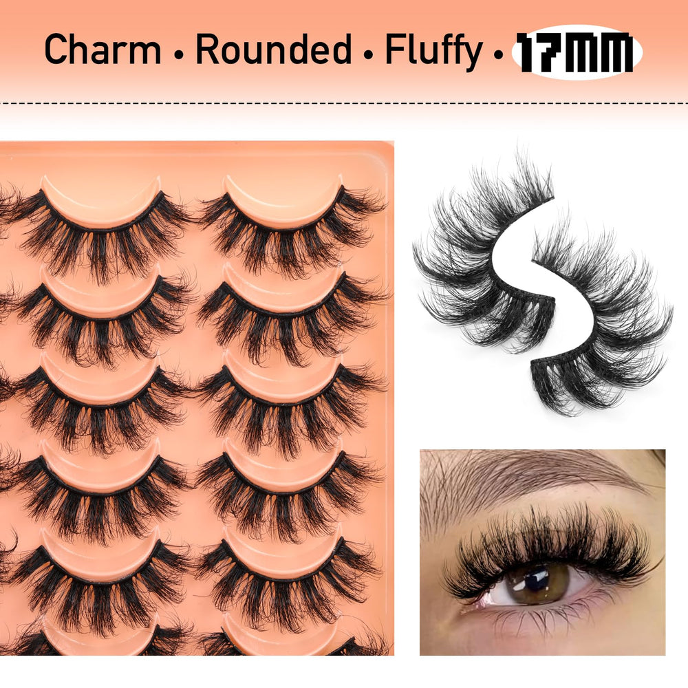 Yawamica cils dramatique avec motif évasé pour regard poupée