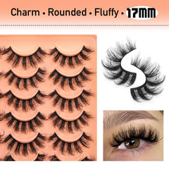 Yawamica cils dramatique avec motif évasé pour regard poupée